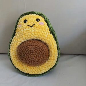 Avocado Toy Pattern Crochet