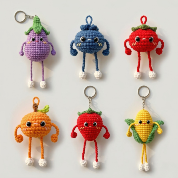Long Limbed Keychain Crochet Pattern