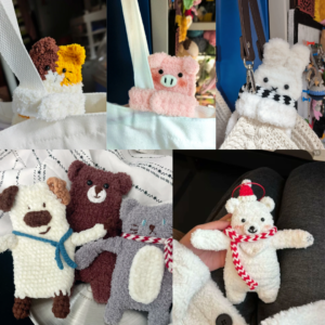 Combo 7-in-1 Cute Headphone Case Crochet Pattern