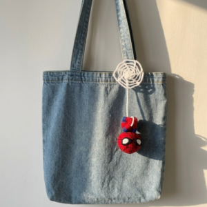 Spider Man Keychain Crochet Pattern