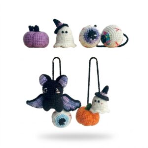 Bundle Halloween Car Hanging Crochet Patterns